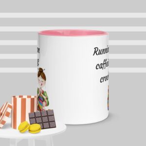 Coffee & Crochet Mug with Color Inside