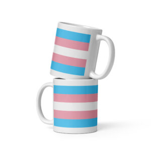 Pride White glossy mug